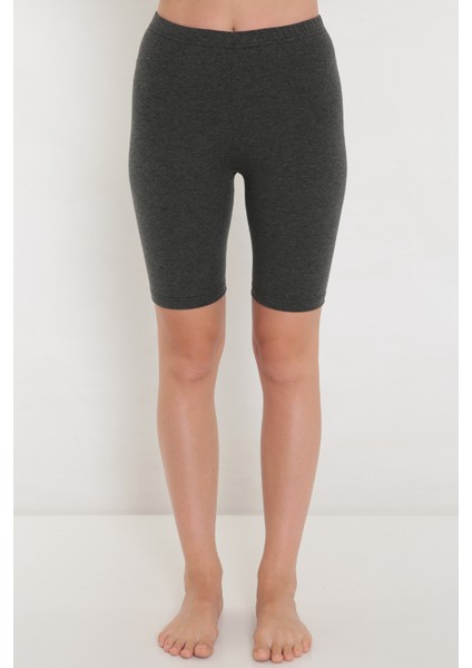 Yüksekbel Pamuklu Kadın Şort Tayt 2003 - Penye Dizüstü Tayt fiyatları