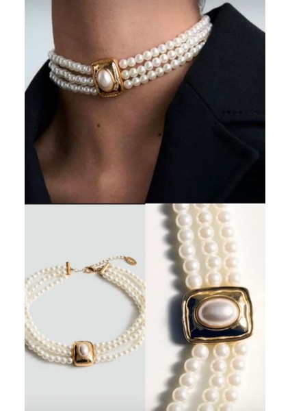 Çelik Inci Choker