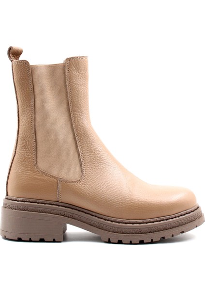 Hakiki Deri Kürklü Kadın Klasik Bot 257KZA622 fiyatları