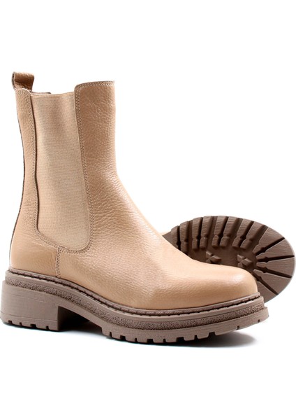 Hakiki Deri Kürklü Kadın Klasik Bot 257KZA622 fırsatları
