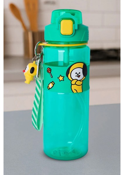 BT21 Lisanslı Plastik Şişe (800ML) - Chimmy modelleri