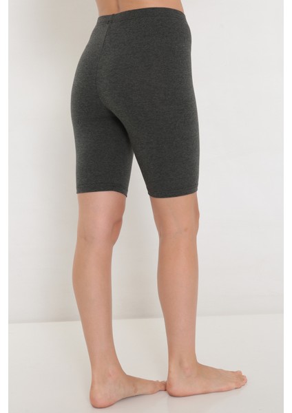 Yüksekbel Pamuklu Kadın Şort Tayt 2003 - Penye Dizüstü Tayt indirimleri
