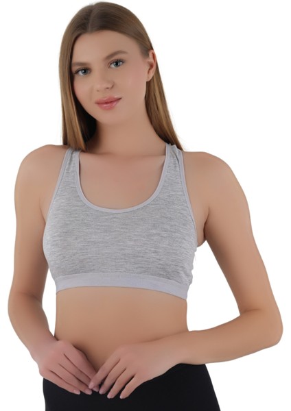 Kadın Kalın Askılı Pedsiz Sporcu Crop | S-M, L-Xl fiyatları