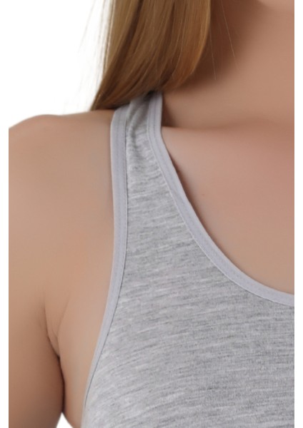 Kadın Kalın Askılı Pedsiz Sporcu Crop | S-M, L-Xl modelleri