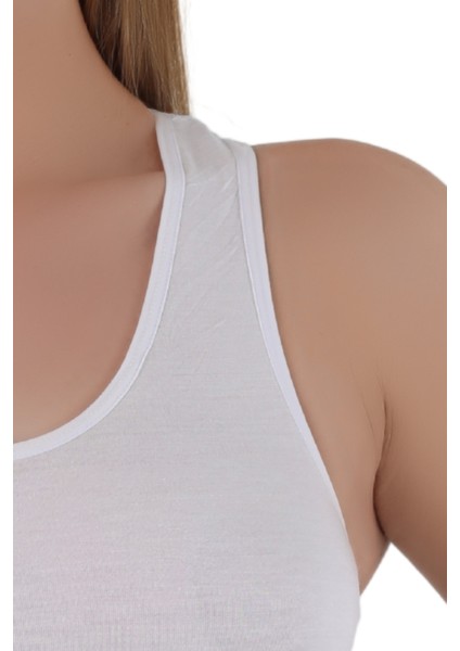 Kadın Kalın Askılı Pedsiz Sporcu Crop | S-M, L-Xl modelleri