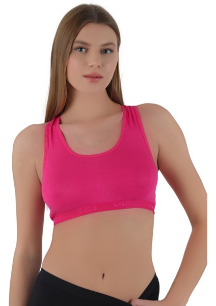 Kadın Kalın Askılı Pedsiz Sporcu Crop | S-M, L-Xl fiyatları