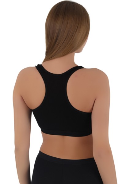 Kadın Kalın Askılı Pedsiz Sporcu Crop | S-M, L-Xl fırsatları