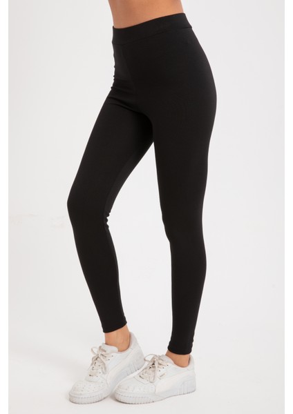 Klasik Düz Çelik Örme Kadın Tayt 4001 indirimleri