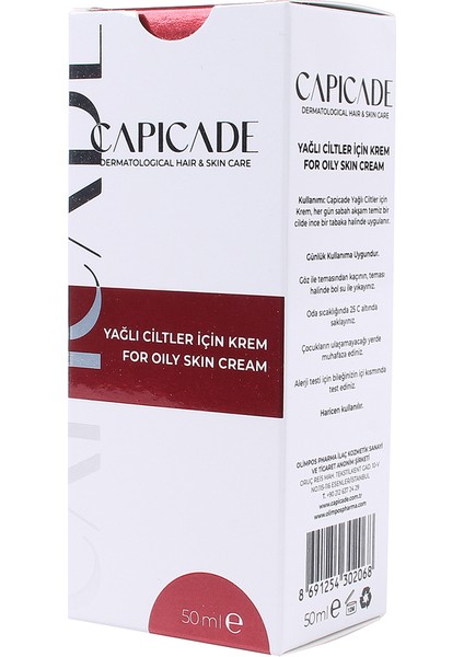 Capıcade Nemlendirici Yüz Kremi 50 ml fırsatları
