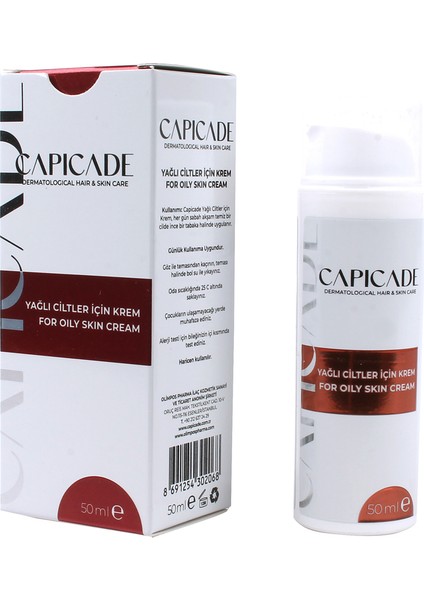 Capıcade Nemlendirici Yüz Kremi 50 ml indirimleri