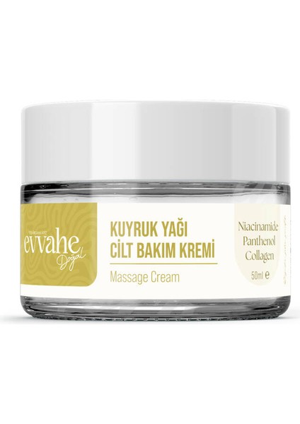 Kuyruk Yağı Cilt Bakım Kremi Nemlendirici Etki 50 ml Tüm Cilt Tipleri İçin fiyatları