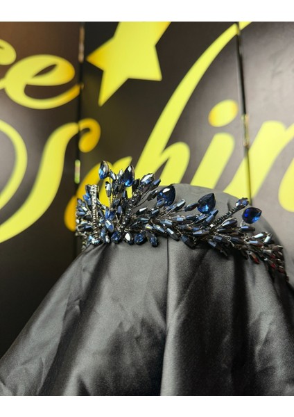 Boncuk Kristal Zirkon Taşlı Taç fiyatları