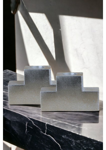 Şamdan Mumluk Dekoratif Mumluk Tealight Mumluk Model 16 Ikili Mumluk fırsatları