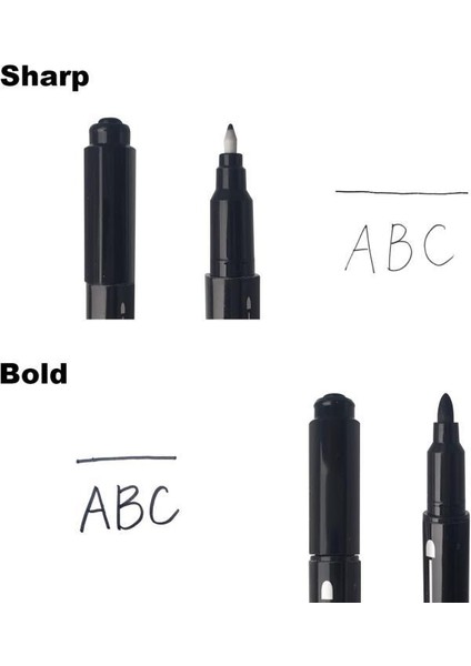 Donga My Color2 Çift Taraflı Brush Kalem 24'lü Set indirimleri