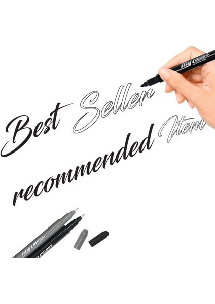 Donga My Color2 Çift Taraflı Brush Kalem 24'lü Set