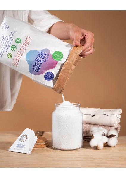 Doğal Konsantre Çamaşır Deterjanı - Bitkisel & Mineral Kaynaklı - 40 Yıkama