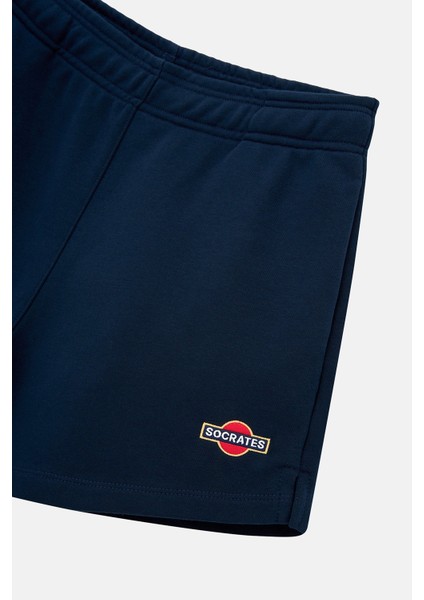 Socrates Racing Soft Fleece Kadın Şort - Lacivert indirimleri