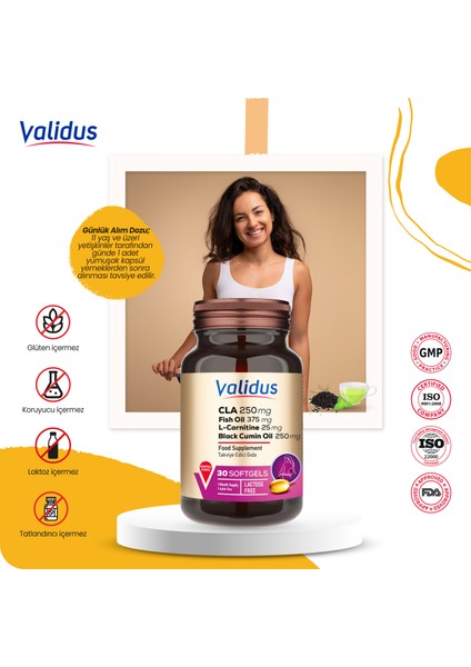 Slimming Set - Bromelain - Glukomannan - Berberin - Cla - Apple Cider fırsatları