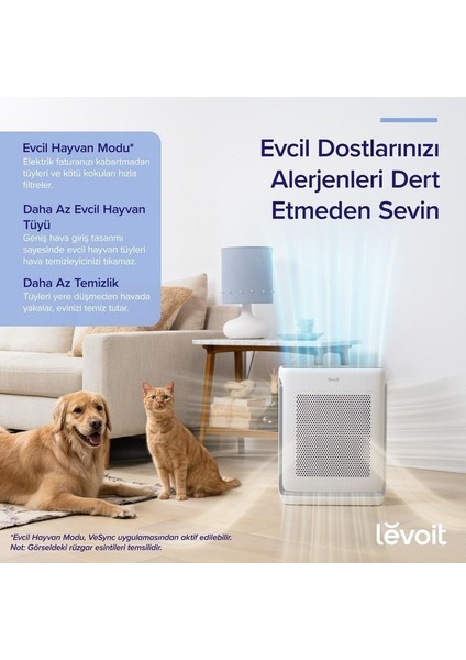 Vital 200S Pro Akıllı Gerçek Hepa Hava Temizleme Cihazı