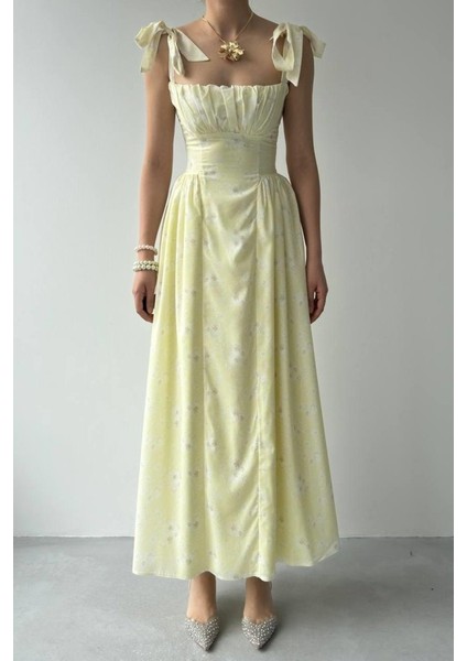 Khalesı Omuz Bağlamalı Elbise fiyatları