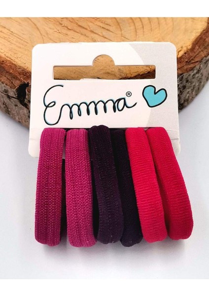 6 Lı Renkli Lüks Havlu Toka