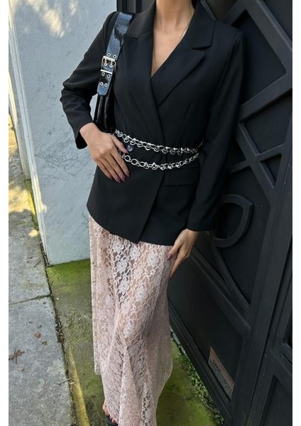 Maxi Dantel Etek 4047