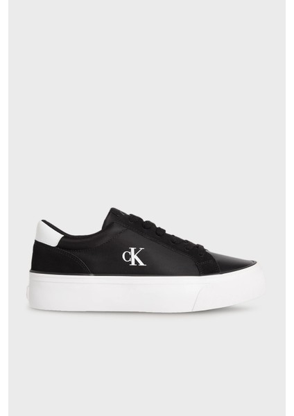 Logolu Kalın Taban Sneaker Ayakkabı YW0YW018960GM Bayan Ayakkabı YW0YW01896 0gm