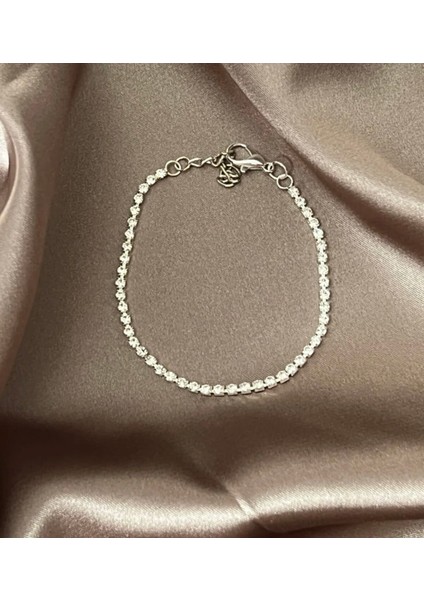 Gümüş Kaplama Su Yolu Bileklik