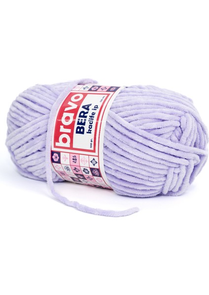 Bera Kadife Iplik 100 gr 120 Metre (Renk Kodu: 928) Lila