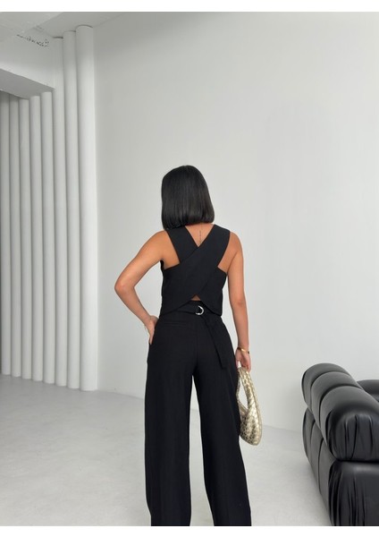 Keten Sirti Çapraz Geçi̇şli̇ Cepken Pantolon Takim fiyatları