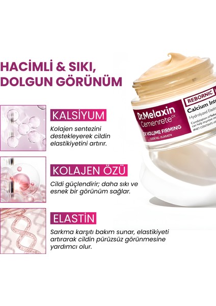 Cemenrete Calcium Intense | Rebornic | Kalsiyum Yüz ve Göz Kremi 50 ml modelleri