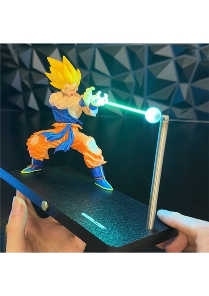 Dragon Ball Kamehameha Goku Şok Dalgası Gece Lambası Manyetik Kakarot Atmosfer Gece Lambası Süsleri (Yurt Dışından) fırsatları
