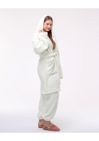 Beyaz Renk Wellsoft Sabahlık&pijama Takımı modelleri