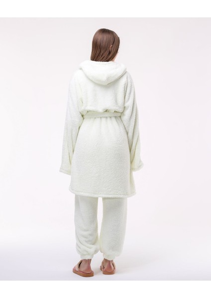 Beyaz Renk Wellsoft Sabahlık&pijama Takımı indirimleri