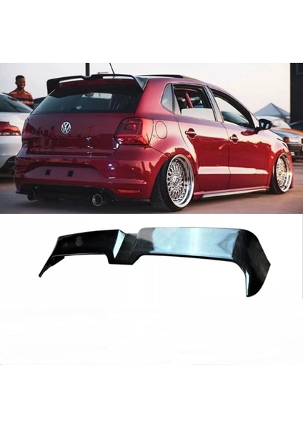 Vw Polo 6r 2010-2011-2012 Parlak Siyah Martı Spoiler