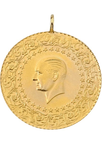 1 Adet Eski Tarihli Yarım Altın