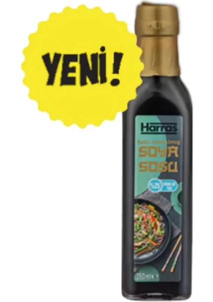 Tuzu Azaltılmış Soya Sosu Cam 250 ml