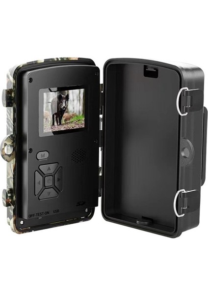 16MP Full Hd 1080P Gece Görüşlü Foto Kapan – 0.8 Sn Tetikleme, 10M Algılama Mesafesi, 2.0” Ekran, 9’lu Fotoğraf Çekim, Pır Sensörlü Av ve Güvenlik Kamerası Camera Trap V-01 fiyatları