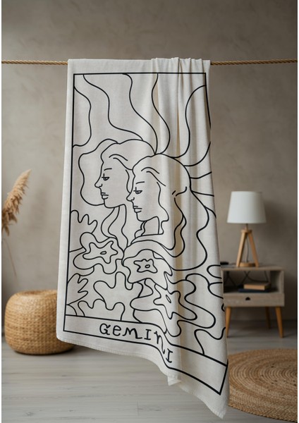 Modern Desenli Dijital Baskı Plaj Deniz Havlusu Peştamal 80X160 cm BRS044 fiyatları