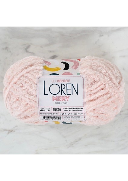 Loren Mery Pudra Pembesi El Örgü Ipi - M401 - 34309 modelleri