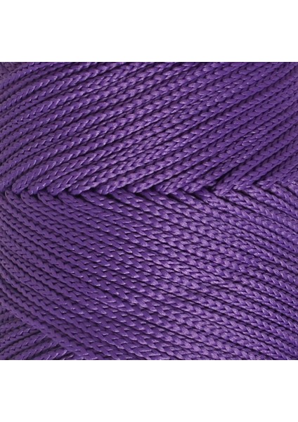 Loren Polyester Soft Macrame Koyu Mor El Örgü Ipi - LM025 - 34434 fiyatları