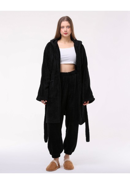 Siyah Renk Wellsoft Sabahlık&pijama Takımı indirimleri