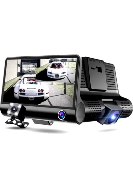 Çift Lensli Araç Içi Dikiz Gps Dashcam Wıfı Araba Kamerası fiyatları