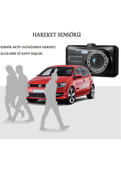 Çift Lensli Araç Içi Dikiz Gps Dashcam Wıfı Araba Kamerası modelleri