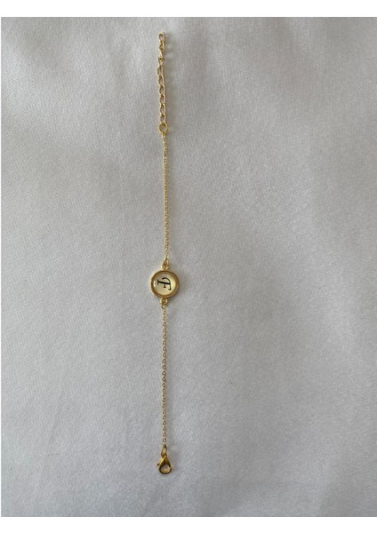 F Harfli Bileklik Altın Renk fırsatları