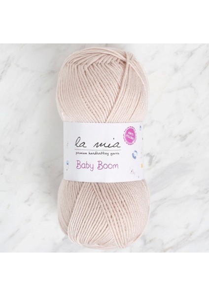 La Mia Baby Boom Bej El Örgü Ipi - 310 - 34263