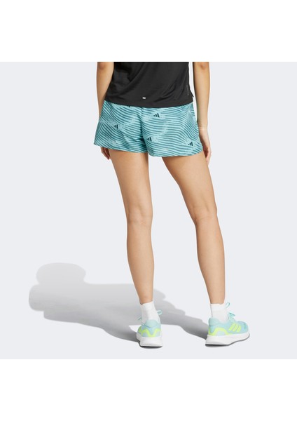 ADI365 Running Essentials Brand Love Kadın Mavi Koşu Şortu.- modelleri