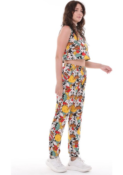 Çizgi Film Karakterli Alt Üst Takım modelleri