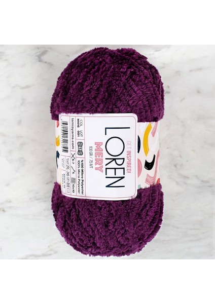 Loren Mery Mor El Örgü Ipi - M416 - 34321