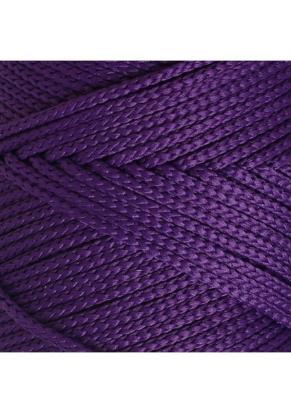 Loren Polyester Soft Macrame Koyu Mor El Örgü Ipi - LM037 - 34442 fiyatları